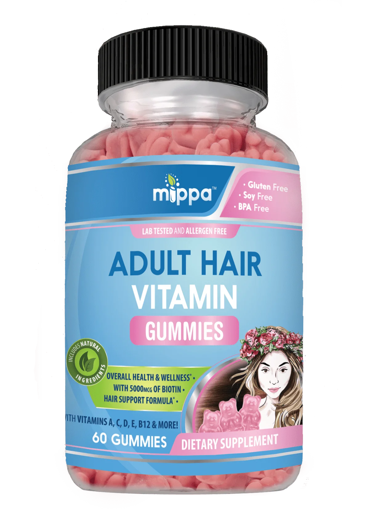 Adult Hair Vitamin Gummies